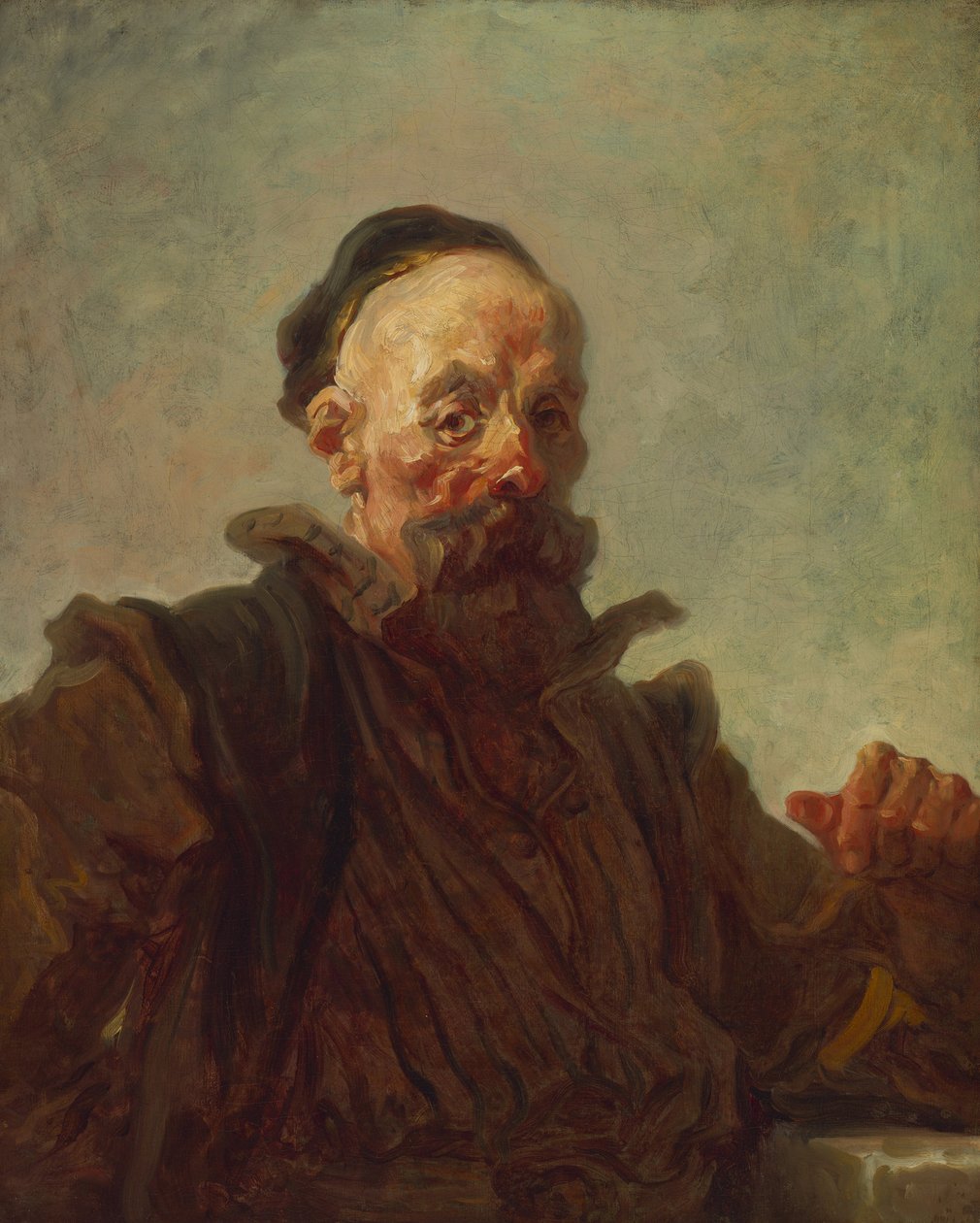 Porträtt av en man i spansk kostym, 1768-70 av Jean Honore Fragonard