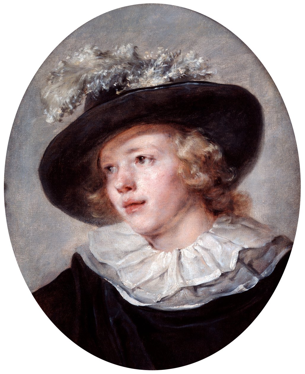Porträtt av en ung man, tidigt 1800-tal av Jean Honore Fragonard