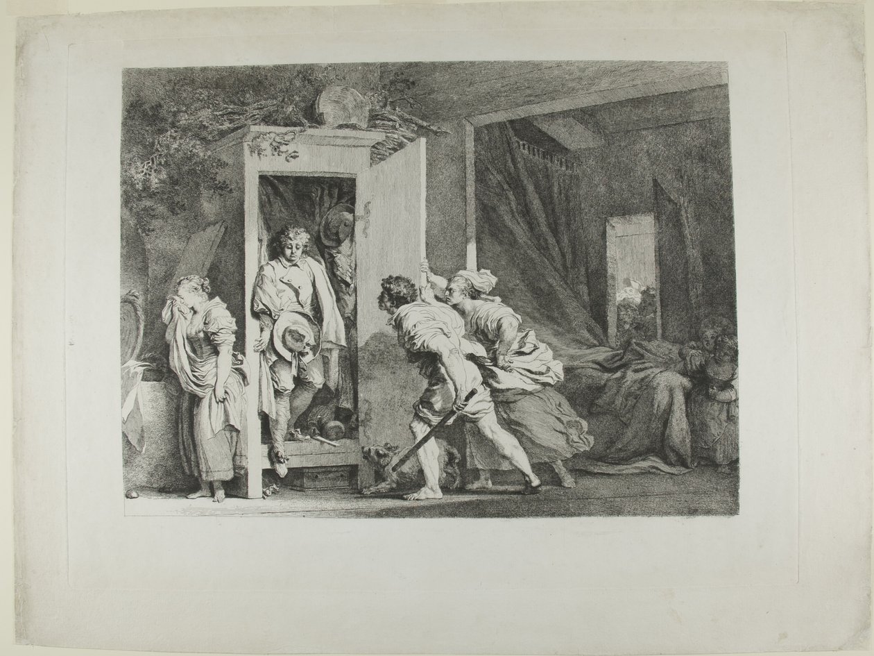Armoiret av Jean Honore Fragonard