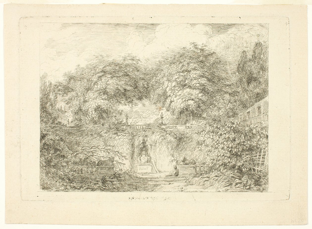 Lilla parken av Jean Honore Fragonard