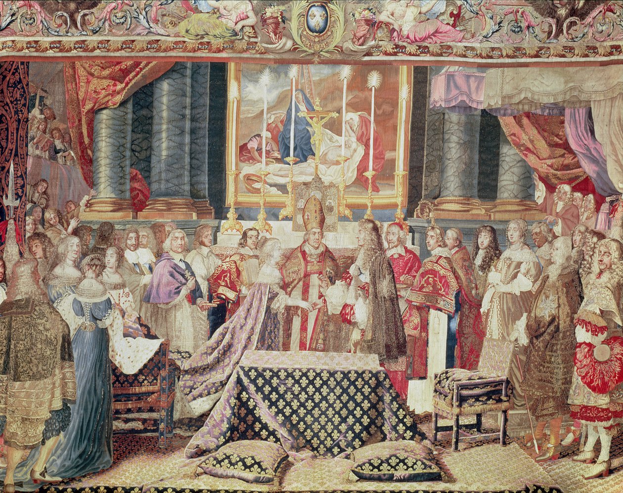 The Marriage of the King (Louis XIV), från `The History of the King