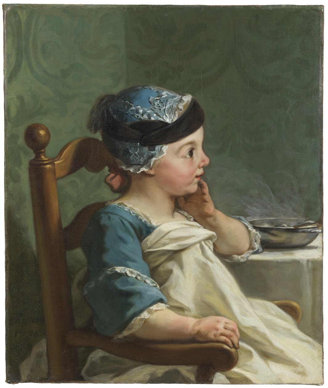 Pojke i en barnstol, 1736 av Jean II Restout