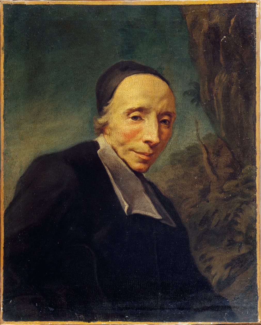 Porträtt av abbot Firmin Tournus (1672-1733) (olja på duk) av Jean II Restout