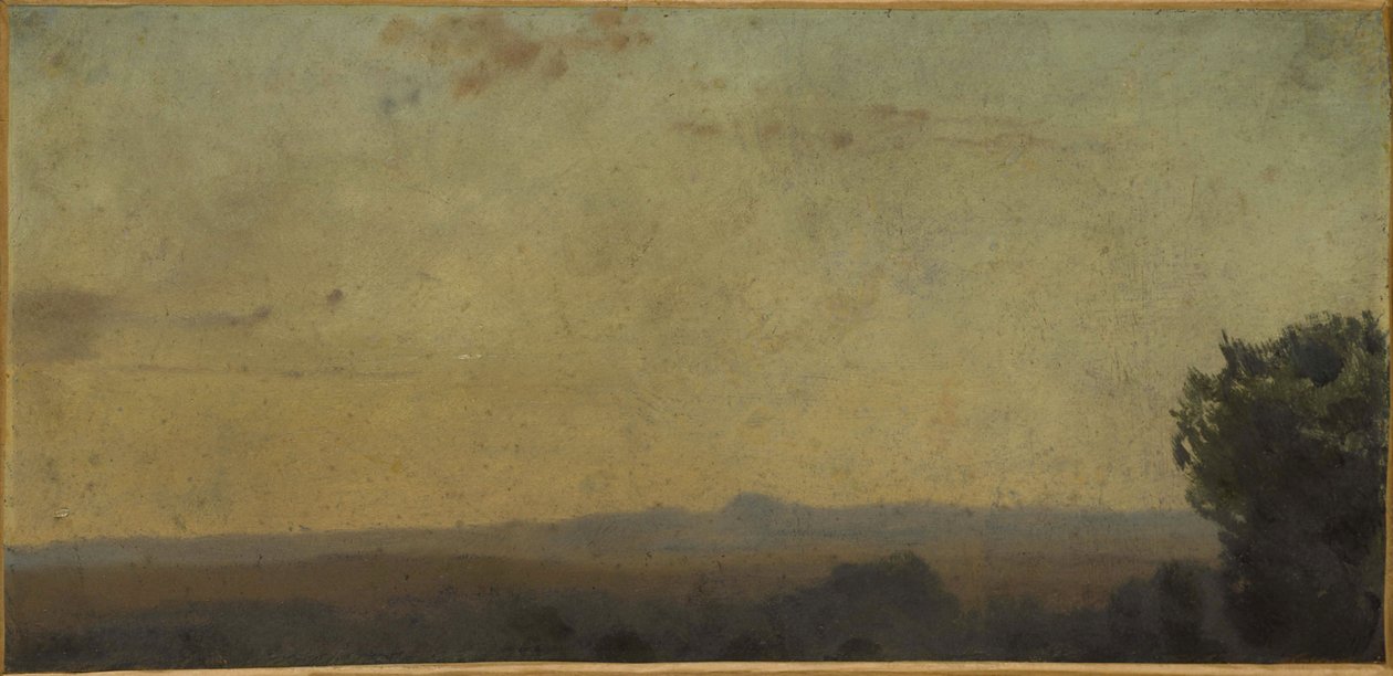 Italienskt landskap, mellan 1859 och 1864 (olja på duk) av Jean Jacques Henner
