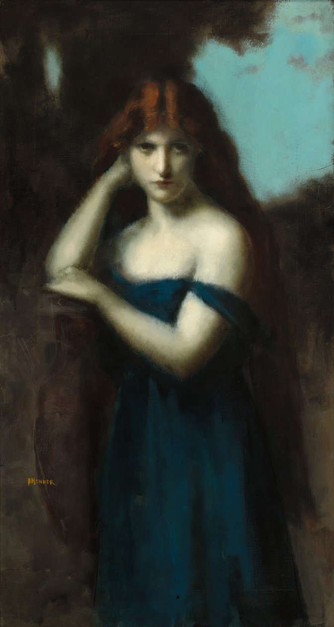 Stående Kvinna av Jean Jacques Henner
