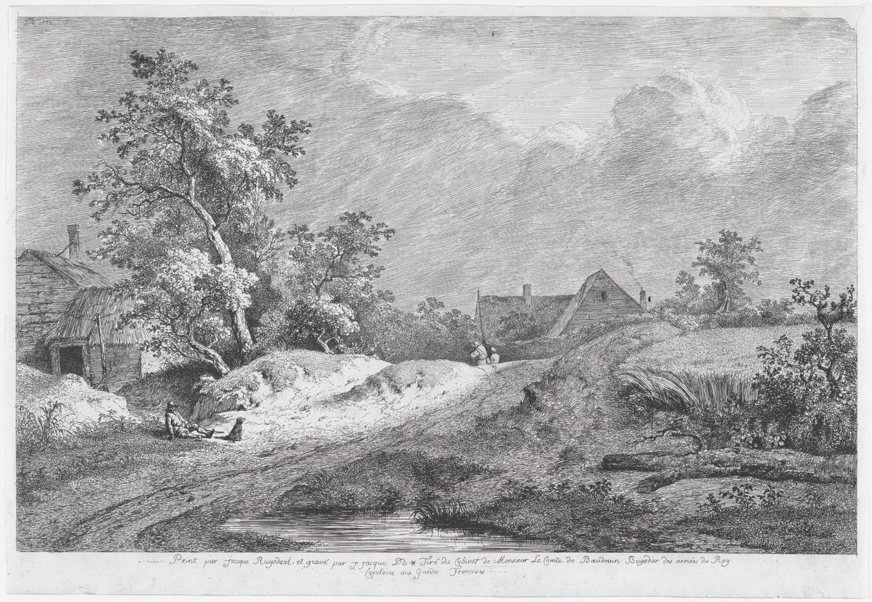 Vetefält, 1772. av Jean Jacques de Boissieu