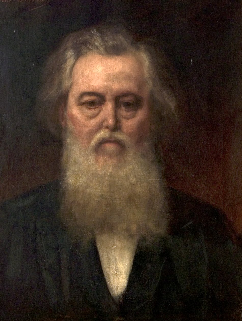 Dr John Chapman, ca 1885 (olja på duk) av Jean Joseph Benjamin (after) Constant