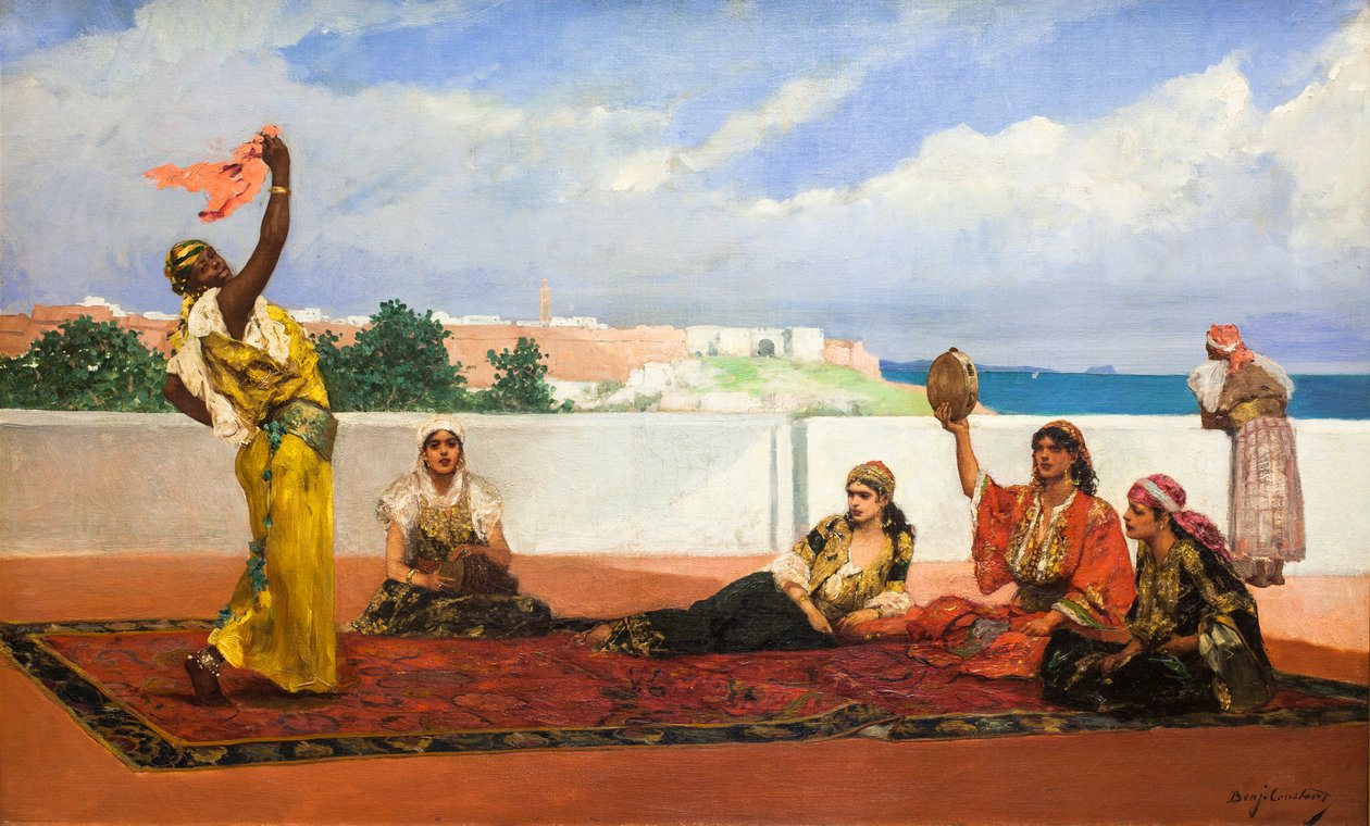 Scarf Dance, ca 1880 (olja på duk) av Jean Joseph Benjamin Constant