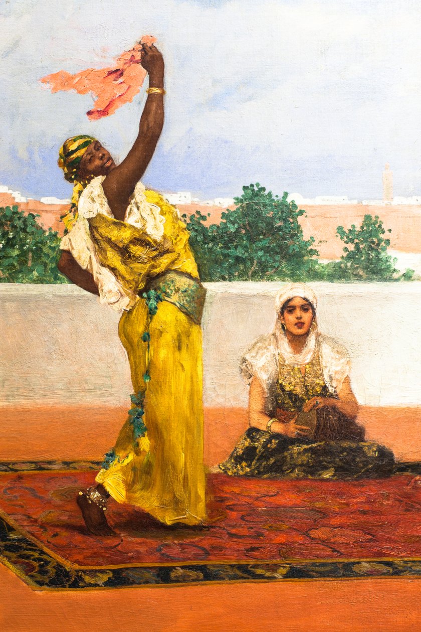 Scarf Dance, ca 1880 (olja på duk) av Jean Joseph Benjamin Constant