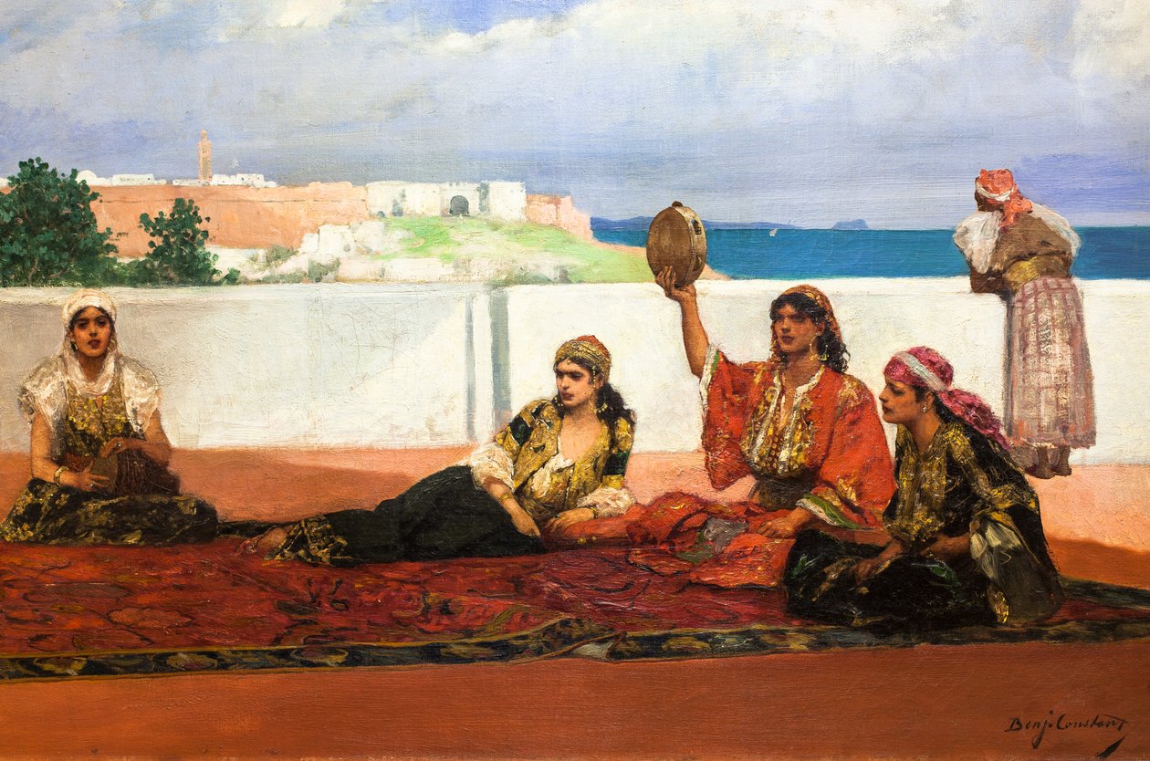 Scarf Dance, ca 1880 (olja på duk) av Jean Joseph Benjamin Constant