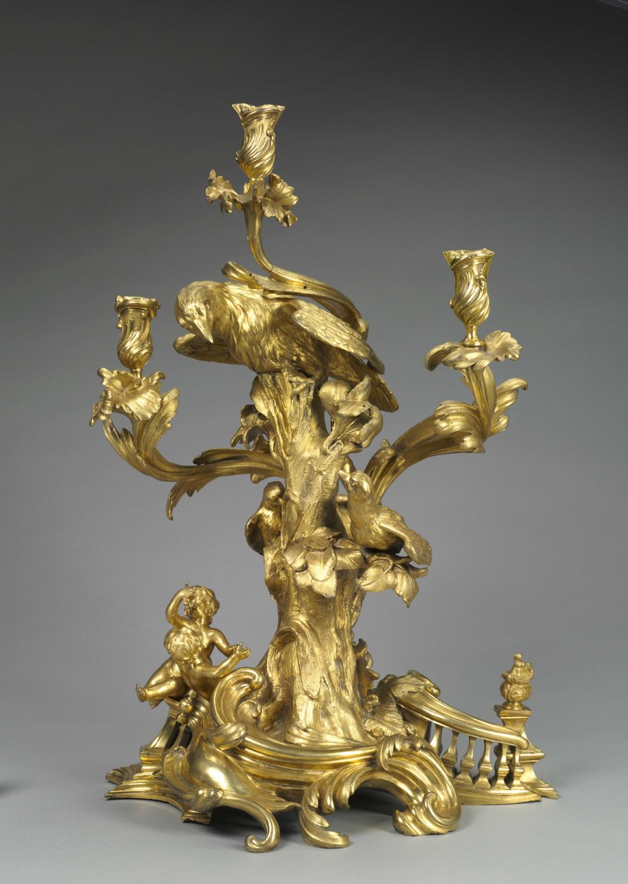 Kandelaber, ca 1750 av Jean Joseph de Saint Germain
