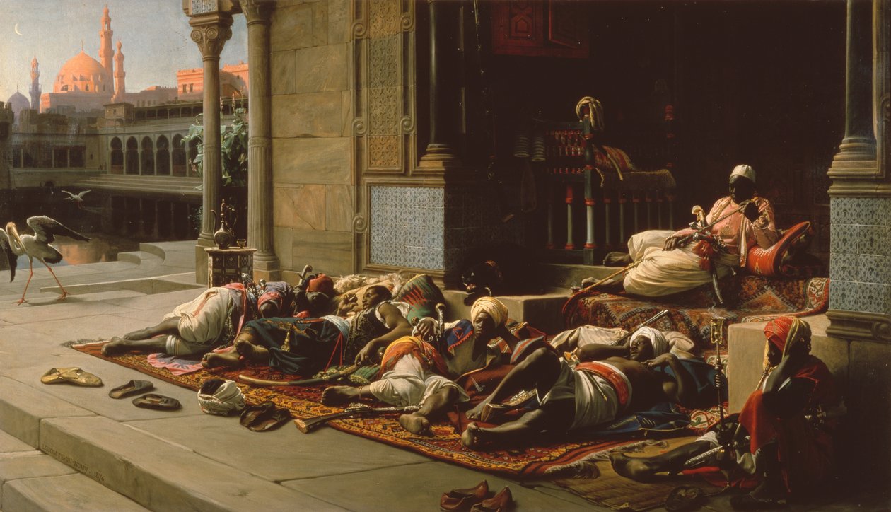 Haremsporten, souvenir från Kairo av Jean Jules Antoine Lecomte du Nouy