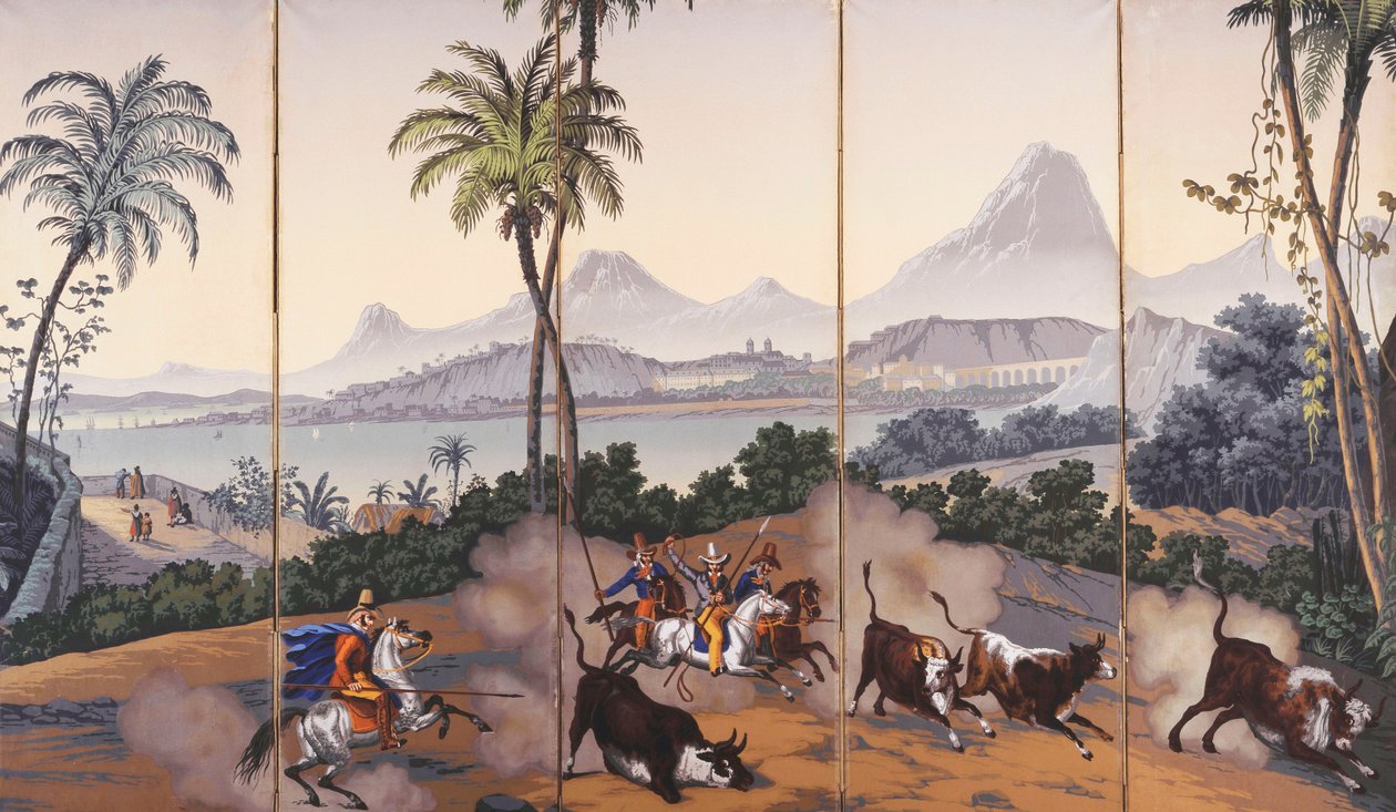 Utsikt över Brasilien, ca 1829-35 av Jean Julien Deltil