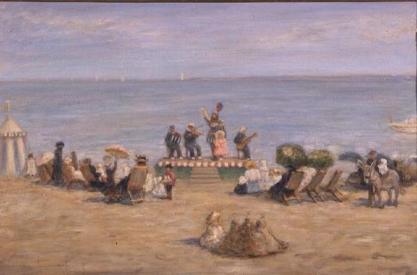 Sommar på stranden av Jean Laurent