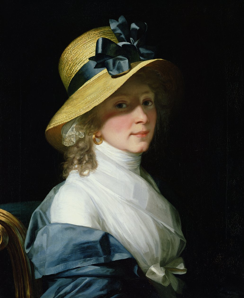 Porträtt av fru senator Elisabeth Hudtwalcker, född Möller (1752-1804), 1798 av Jean Laurent Mosnier