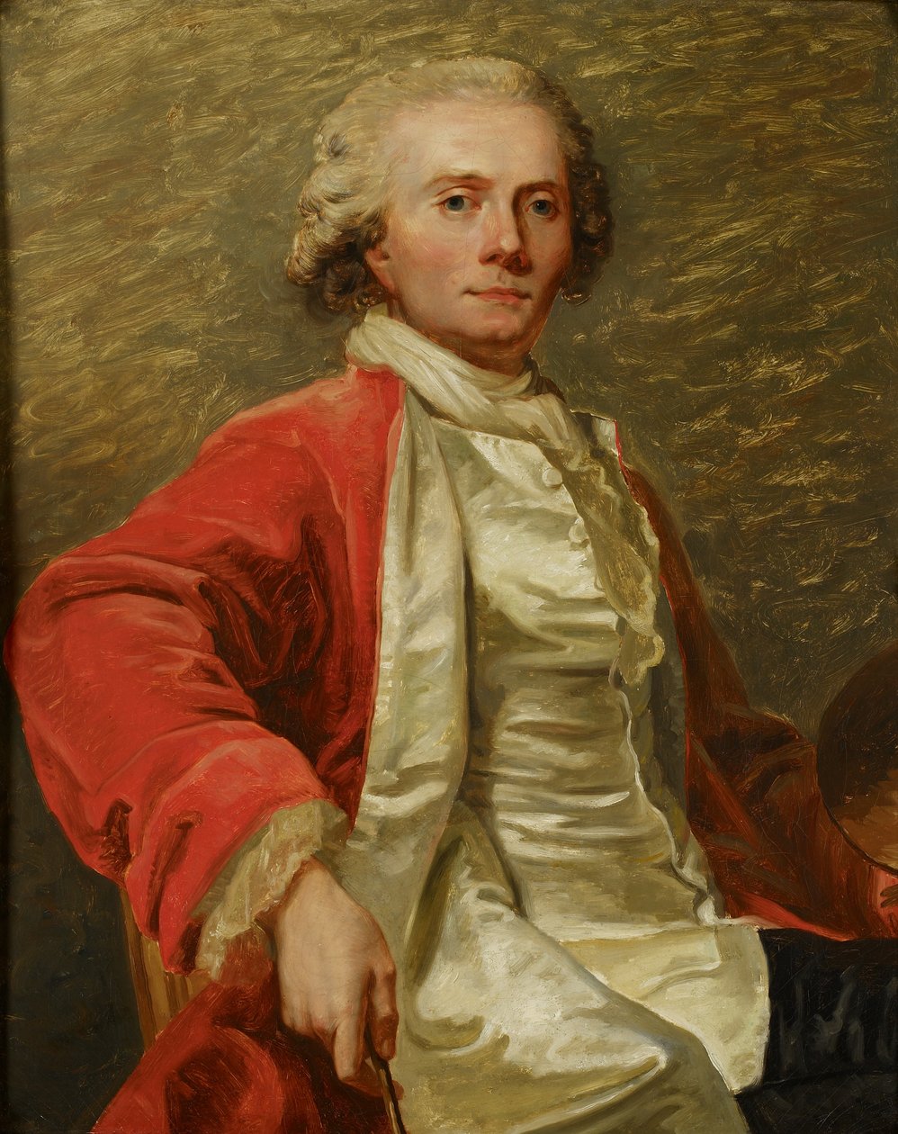 Självporträtt, 1786 av Jean Laurent Mosnier