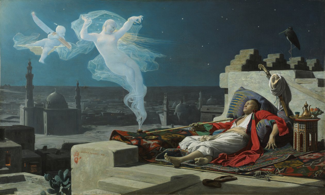 En eunucks dröm, 1874. av Jean Lecomte du Nouy