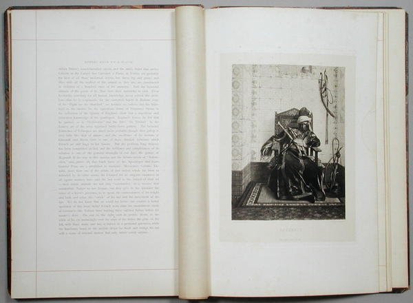Bozzaris, från "A Collection of the Works of Jean-Leon Gerome in 100 Photogravures" av Jean Leon (after) Gerome