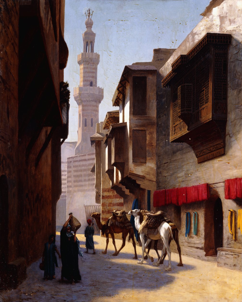 En gata i Kairo, av Jean Leon Gerome