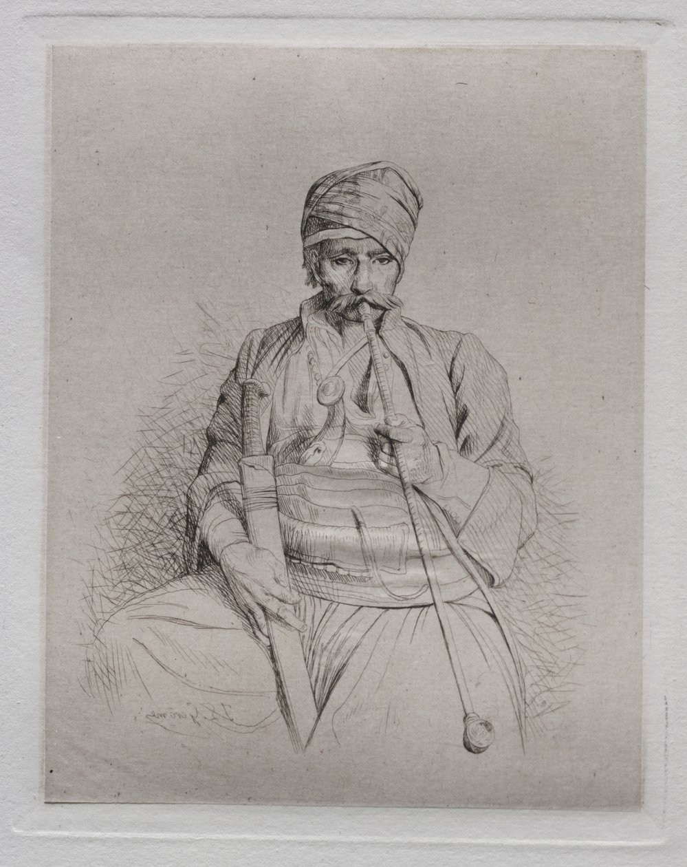 Egyptisk rökare av Jean Leon Gerome