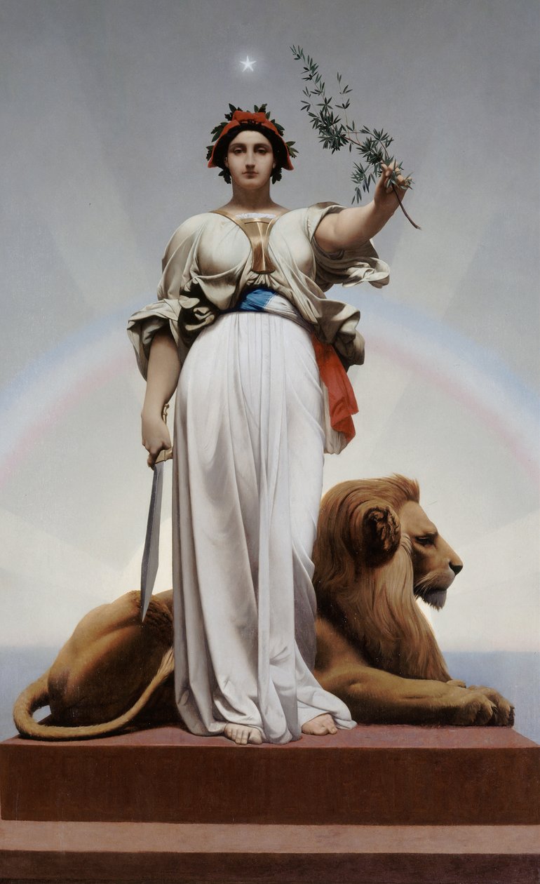 Republiken, 1848-1849. av Jean Leon Gerome
