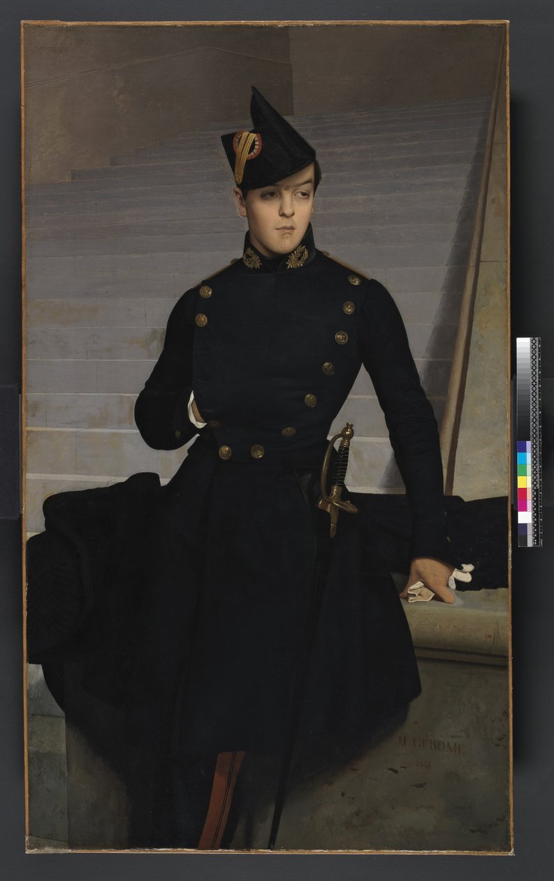 Porträtt av Claude-Armand Gérôme, bror till konstnären, 1948 av Jean Leon Gerome