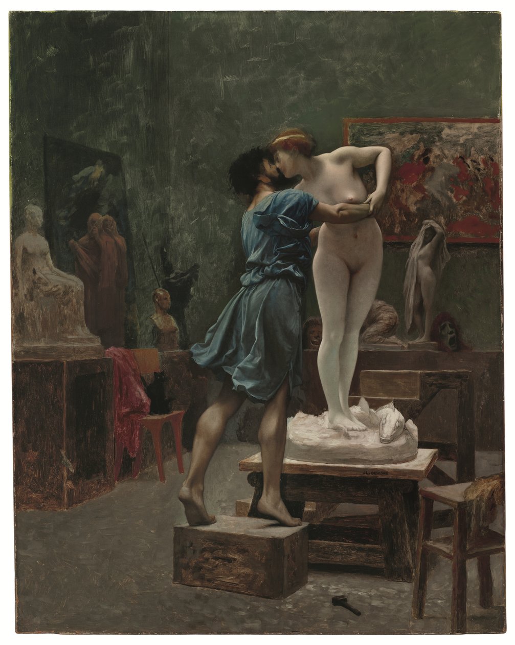 Pygmalion och Galatea av Jean Leon Gerome