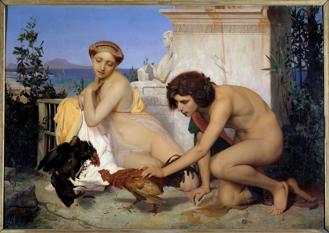 Tuppkampen av Jean Leon Gerome