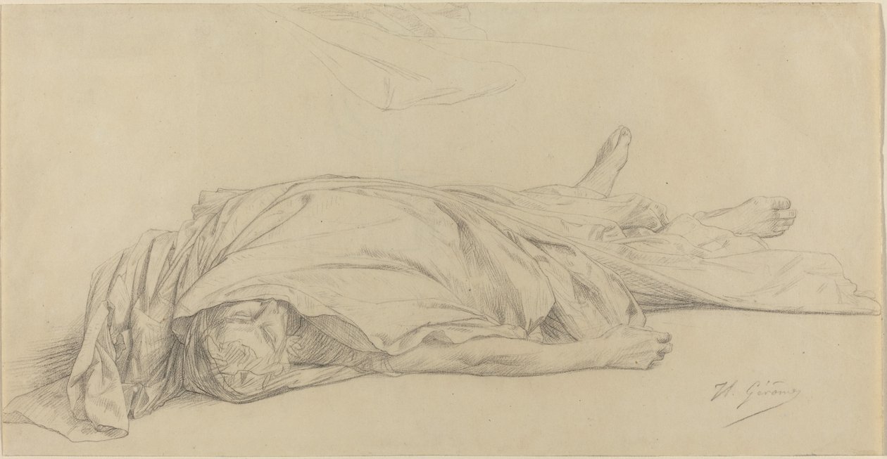 Den döde Caesar av Jean Leon Gerome
