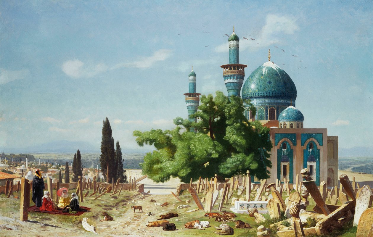 Vilofälten, Brousse av Jean Leon Gerome