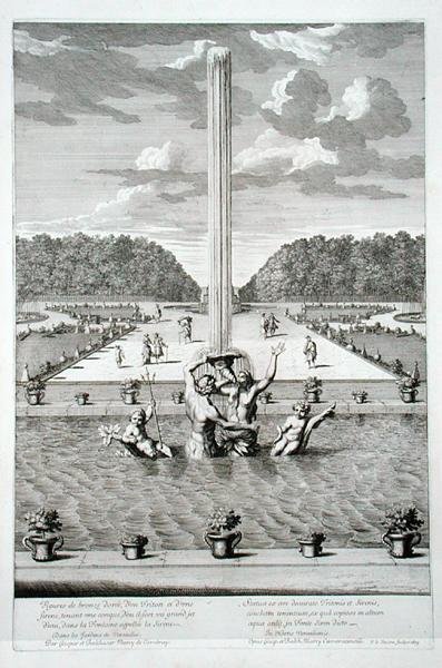 Fontän med Triton och sirener, Versailles av Jean Lepautre