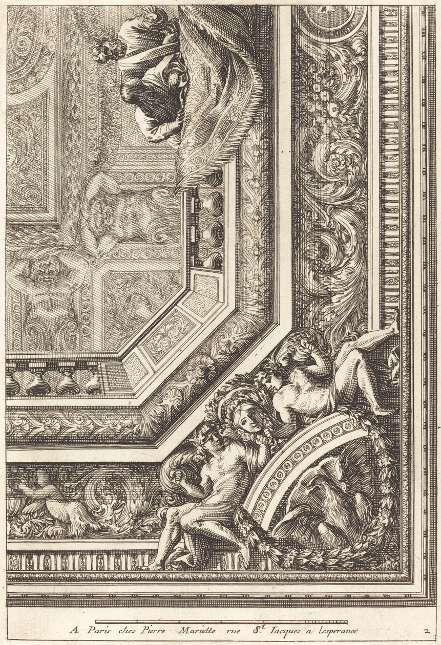 Plafond rum av Jean Lepautre