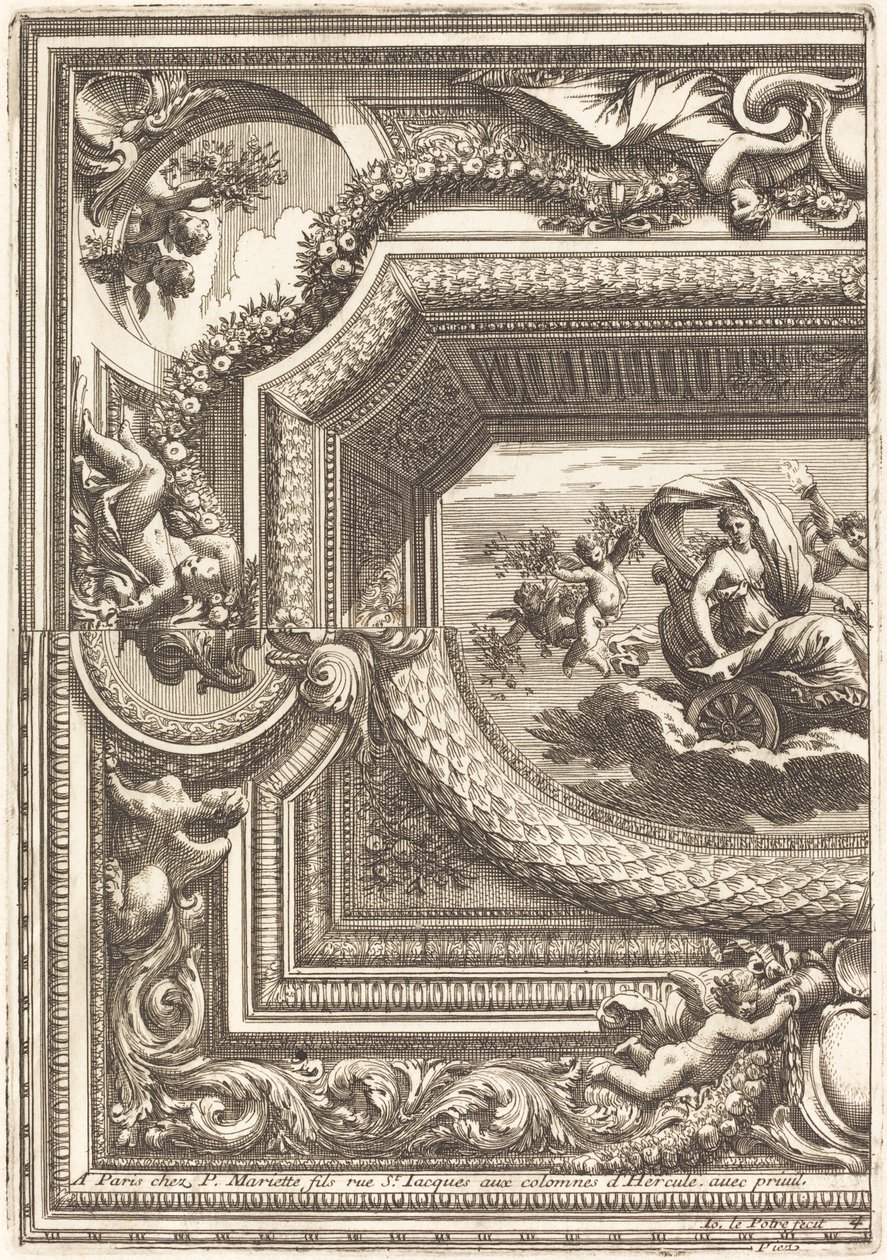 Plafond rum av Jean Lepautre