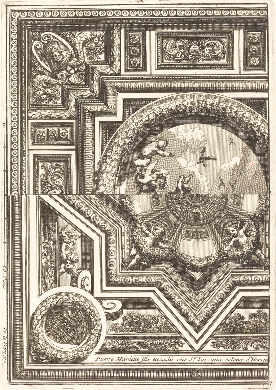 Plafond rum av Jean Lepautre