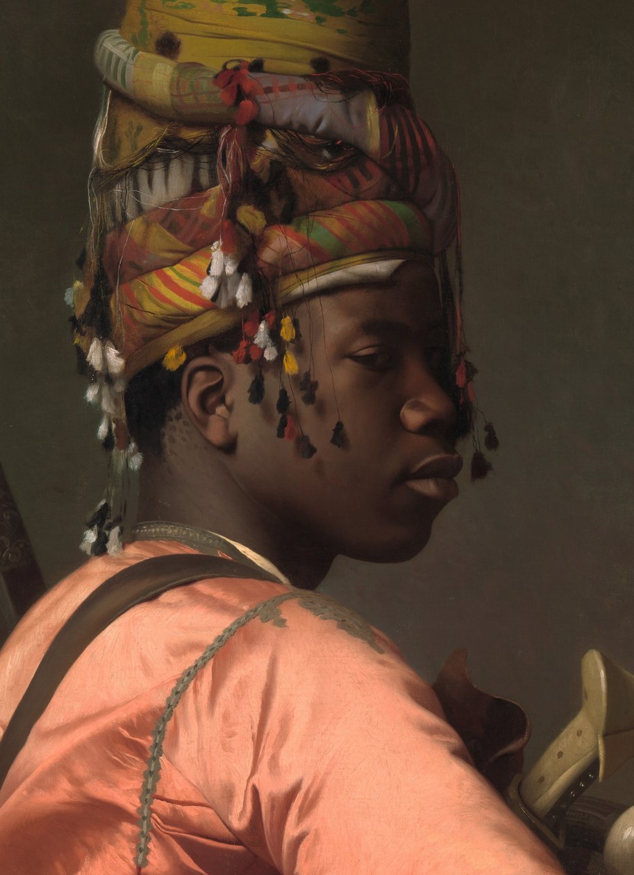 Svart Bashi-Bazouk av Jean Leon Gerome