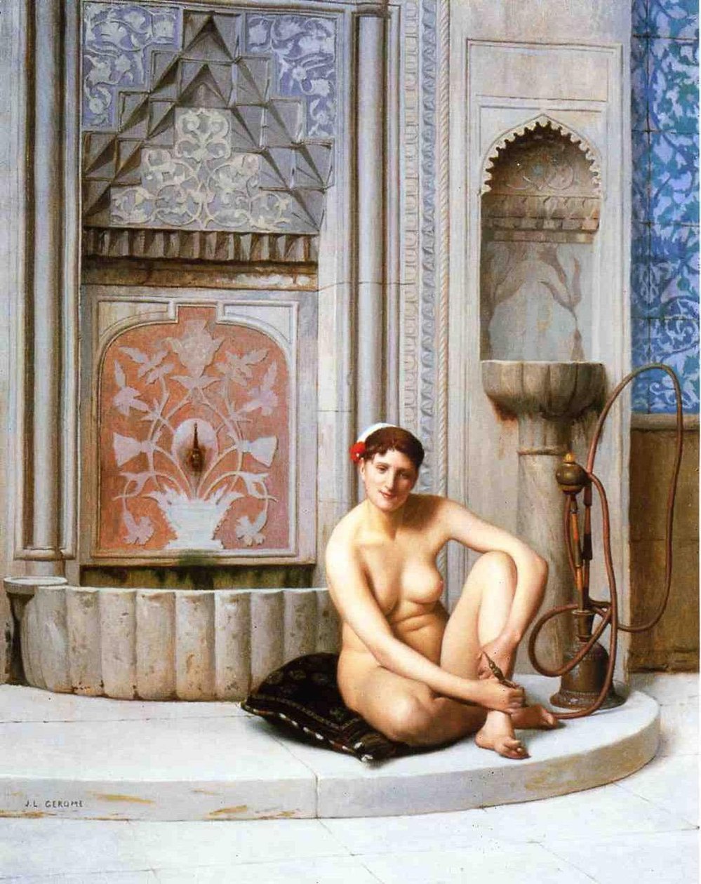 Franska:  Odalisque av Jean Leon Gerome