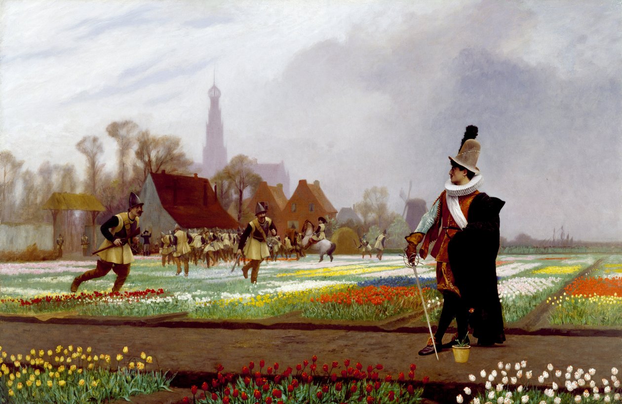Tulpanernas galenskap av Jean Leon Gerome