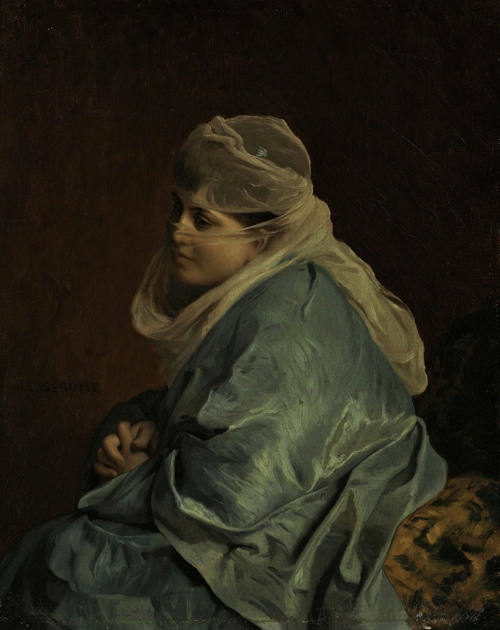 Kvinna från Konstantinopel av Jean Leon Gerome