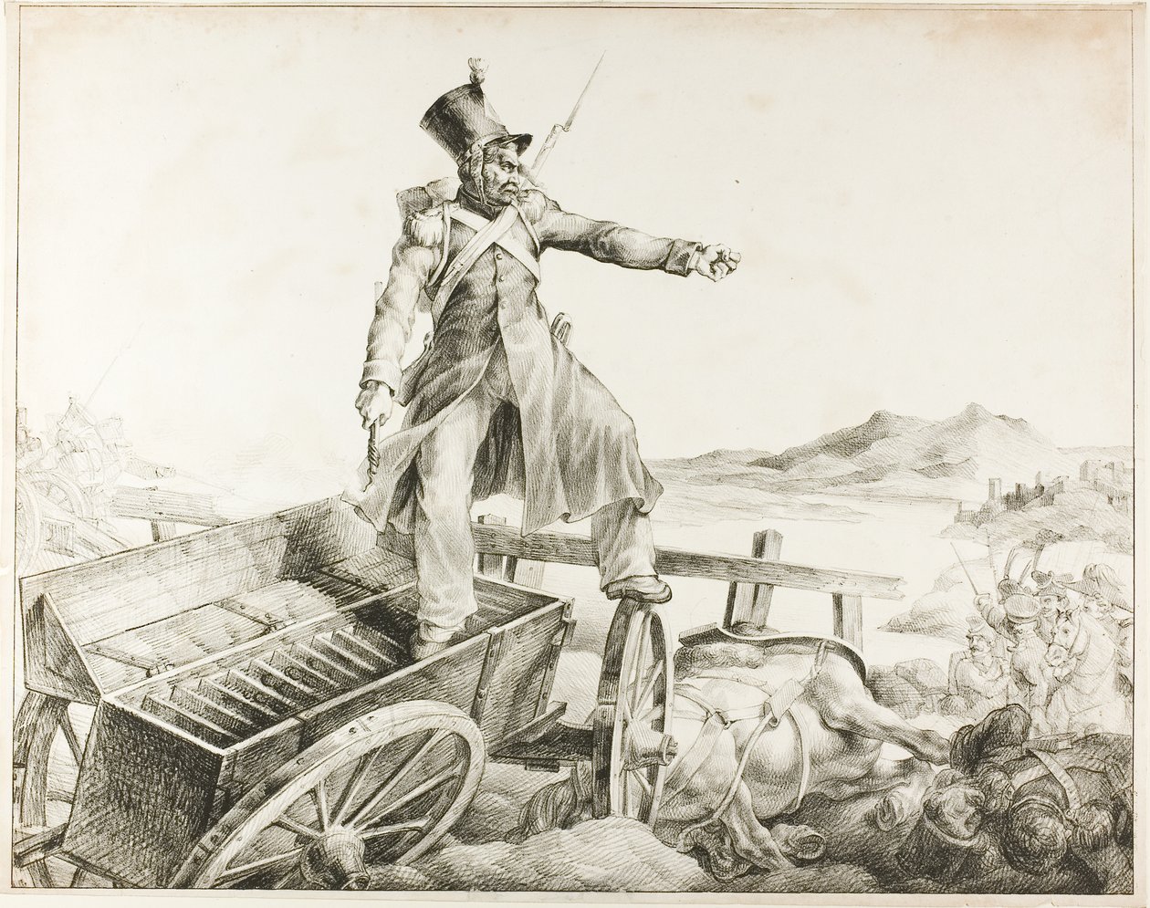 Artillerikassunen av Jean Louis André Théodore Géricault