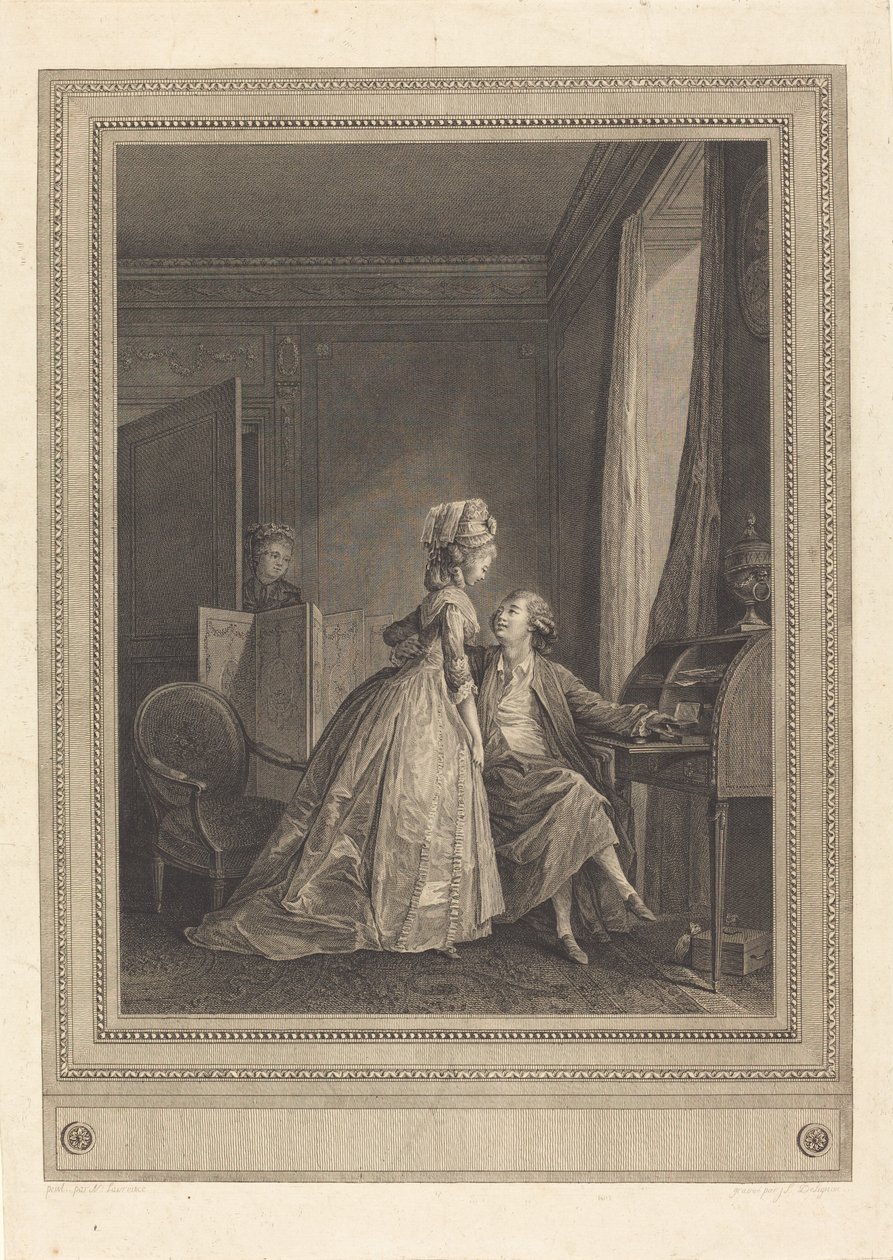 Attraktiva erbjudanden av Jean Louis Delignon after Nicolas Lavreince