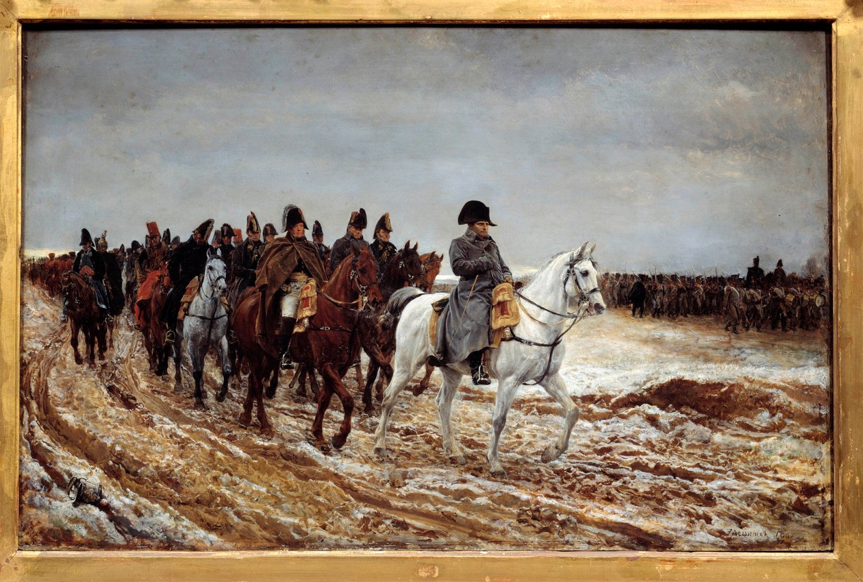 fransk kampanj av Jean Louis Ernest Meissonier