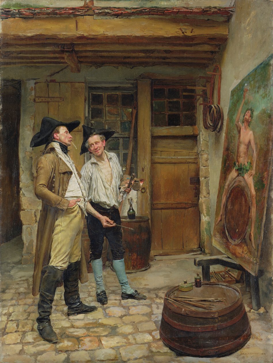 Skyltmålaren, 1872 av Jean Louis Ernest Meissonier