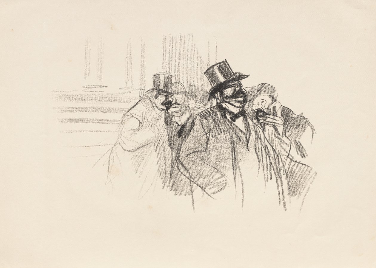 På Börsen av Jean Louis Forain