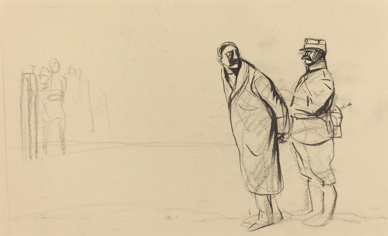 Längst fram i Vincennes. bolo pasha av Jean Louis Forain