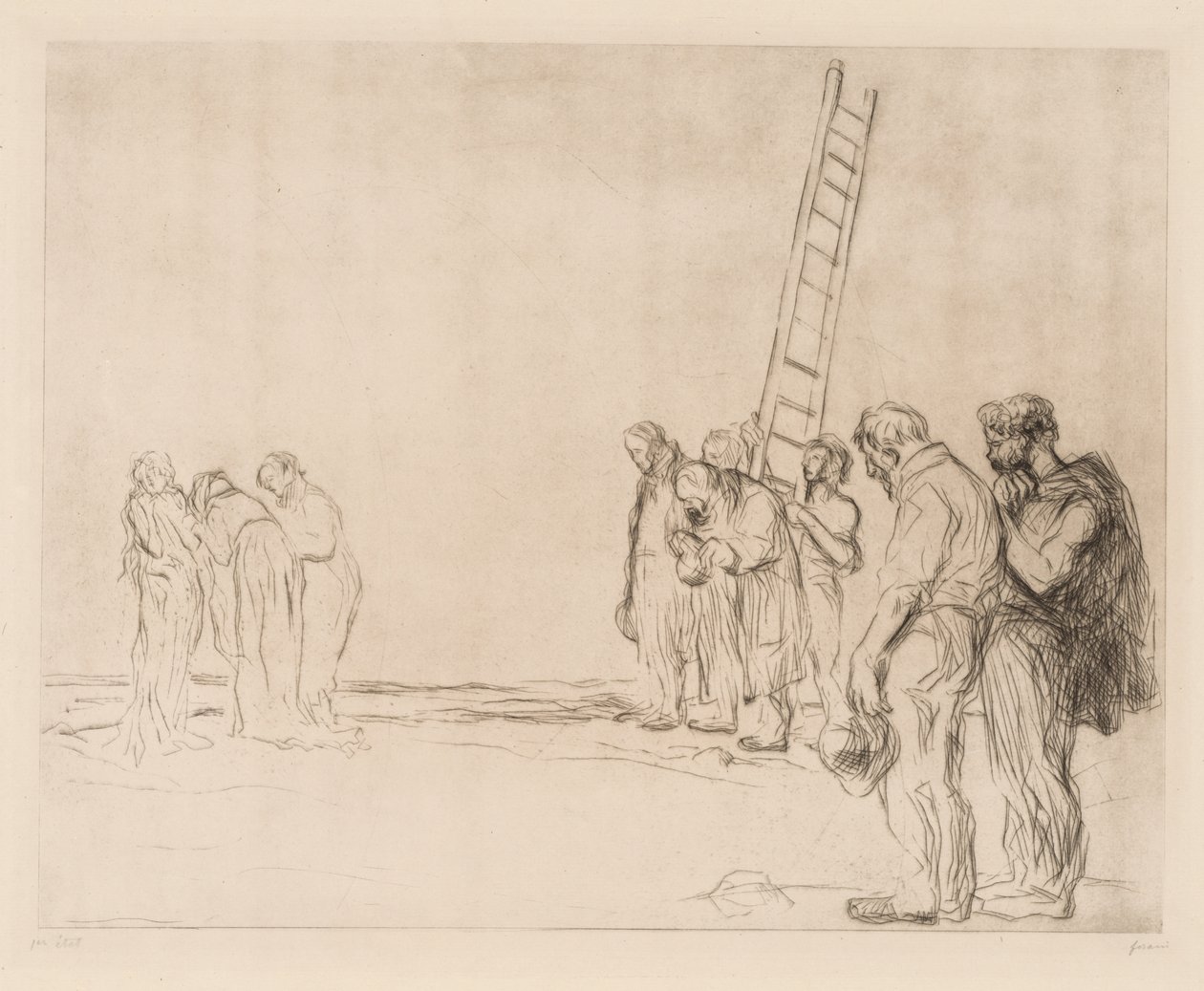 Golgata. av Jean-Louis Forain