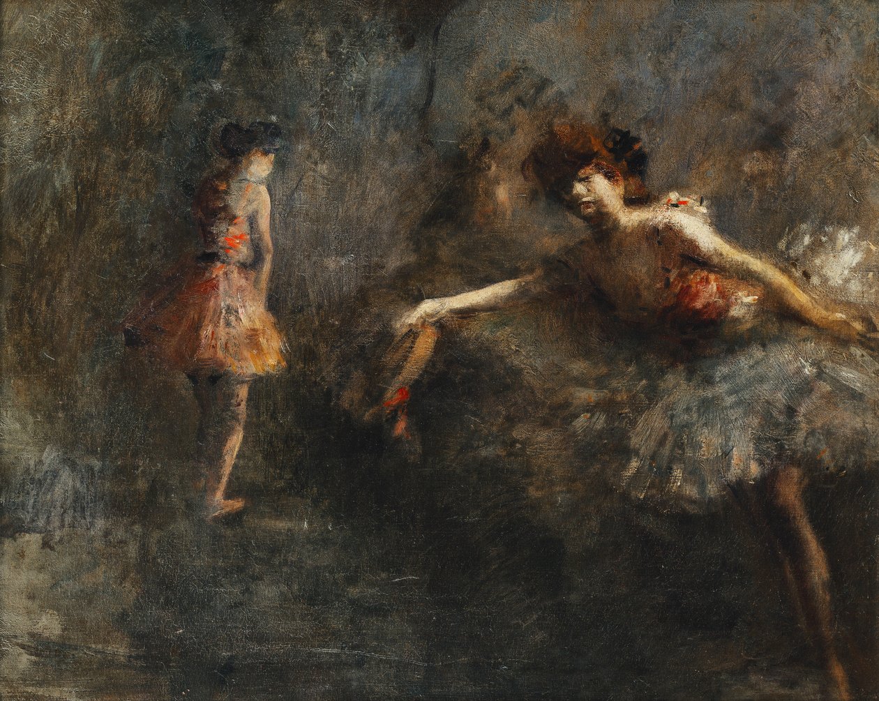 Cirkusartister; Cirkusartister, av Jean Louis Forain
