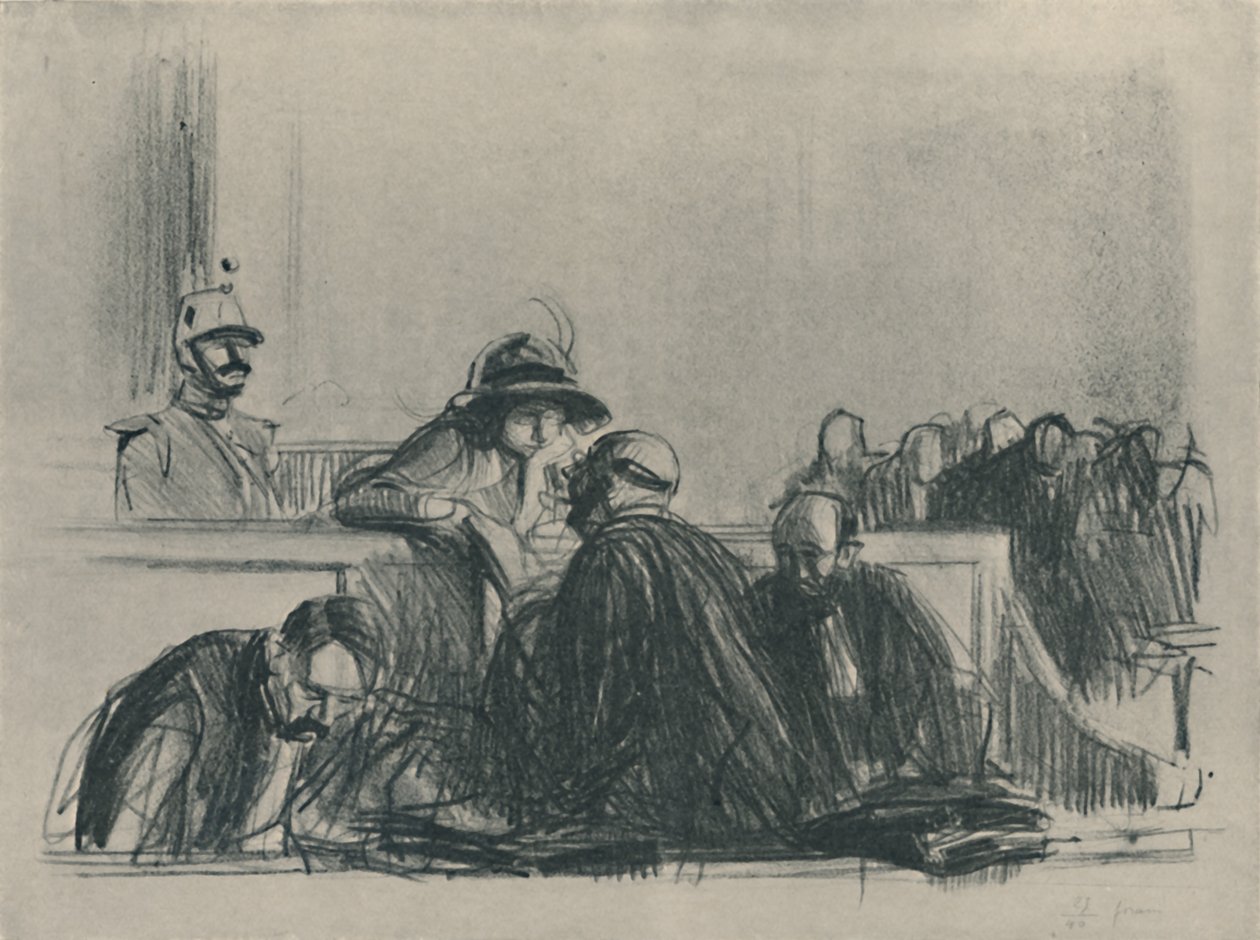 Jurist, 1919 av Jean Louis Forain