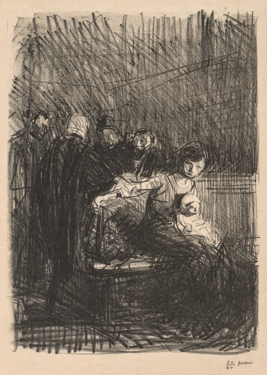 Domstolsuppehåll av Jean Louis Forain
