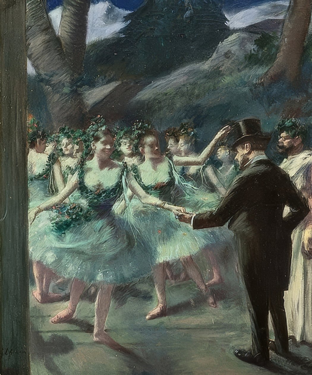 Baletten. 1895 av Jean Louis Forain