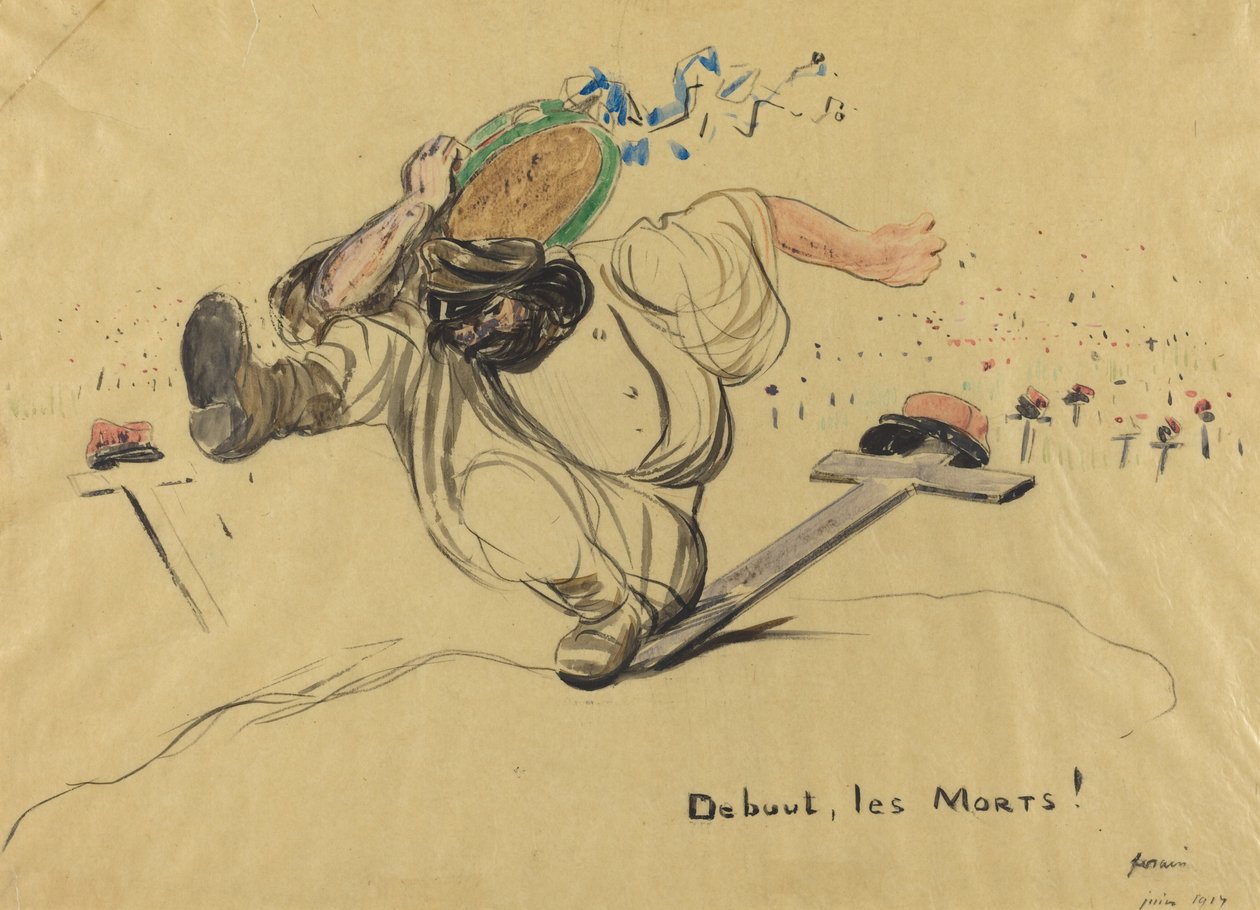 Stå upp, de döda! av Jean Louis Forain